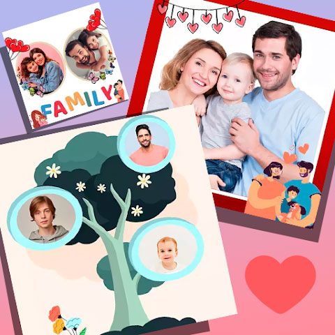 Marcos Collage Familia - app Android para Marcos familiares